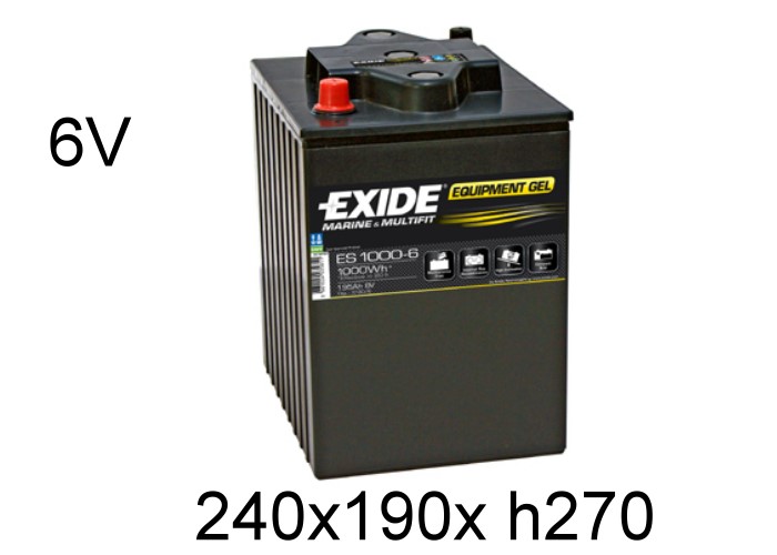 Batterie moto Exide Y50-N18L-A 12v 20ah 260A